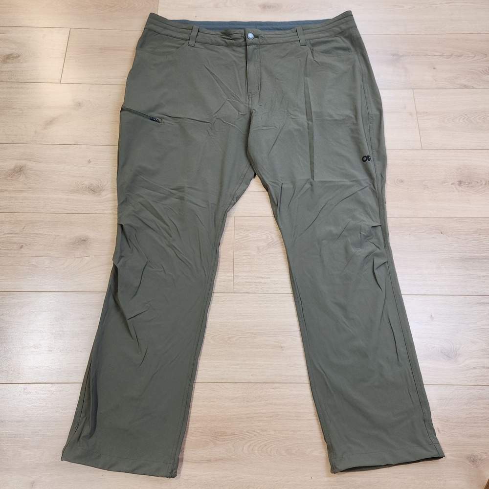 Outdoor Research Ferrosi Pants Womens 24W Long Green Stretch Hiking Outdoor